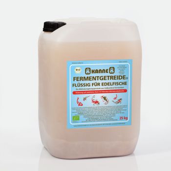 Kanne Bio Fermentgetreide® flüssig für Edelfische 25 kg Für Teich und