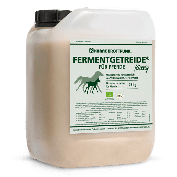 Kanne Bio Fermentgetreide® flüssig für Pferde 25 kg