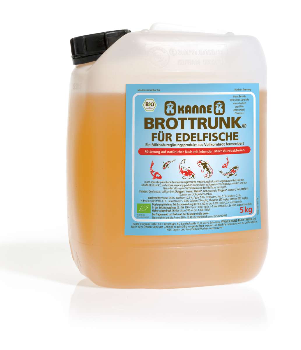 Kanne Bio Fermentgetreide® flüssig für Edelfische 25 kg Für Teich und