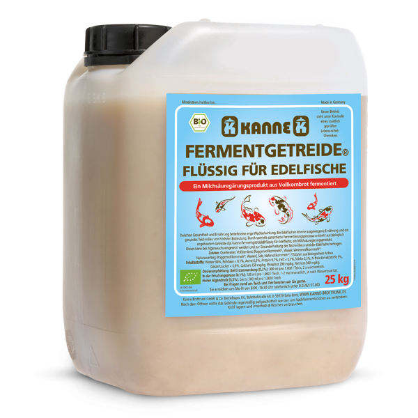 Kanne Bio Fermentgetreide® flüssig für Edelfische 25 kg