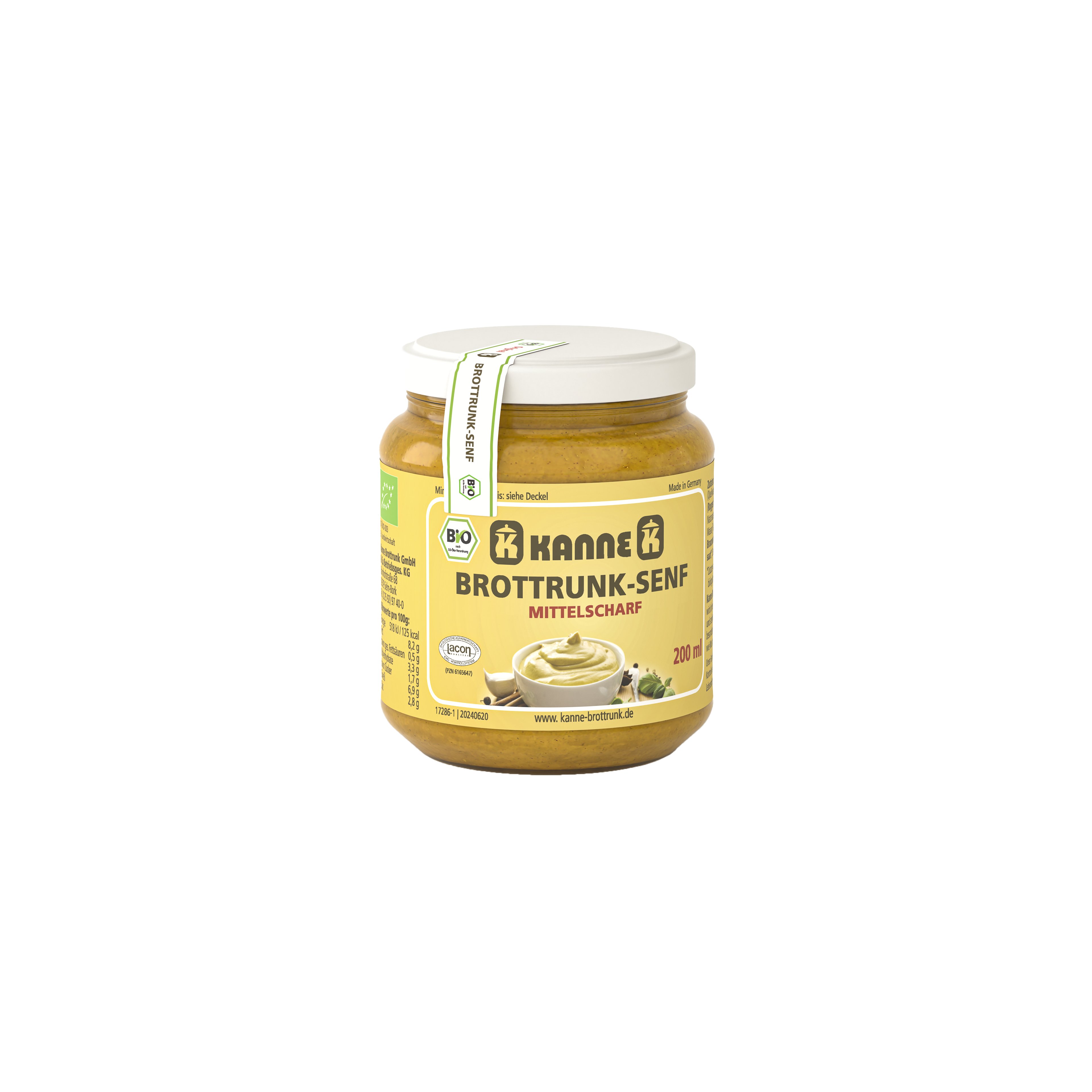 Kanne Bio Brottrunk® Senf 200 ml