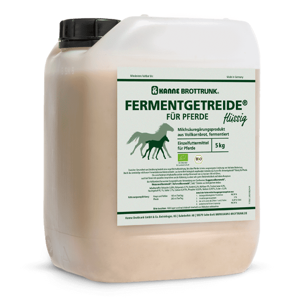 Kanne Bio Fermentgetreide® flüssig für Pferde 5 kg