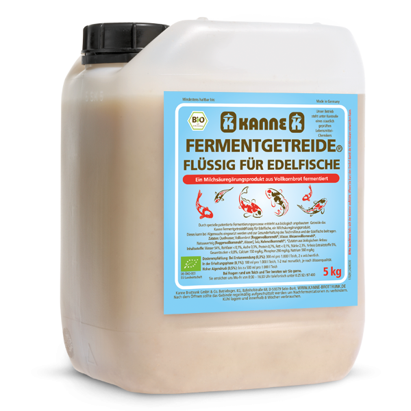 Kanne Bio Fermentgetreide® flüssig für Edelfische 5 kg